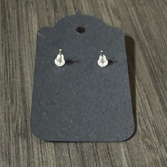 BEAR PAW TURQUOISE STERLING SILVER EARRINGS NAVAJO - Picture 5 of 5